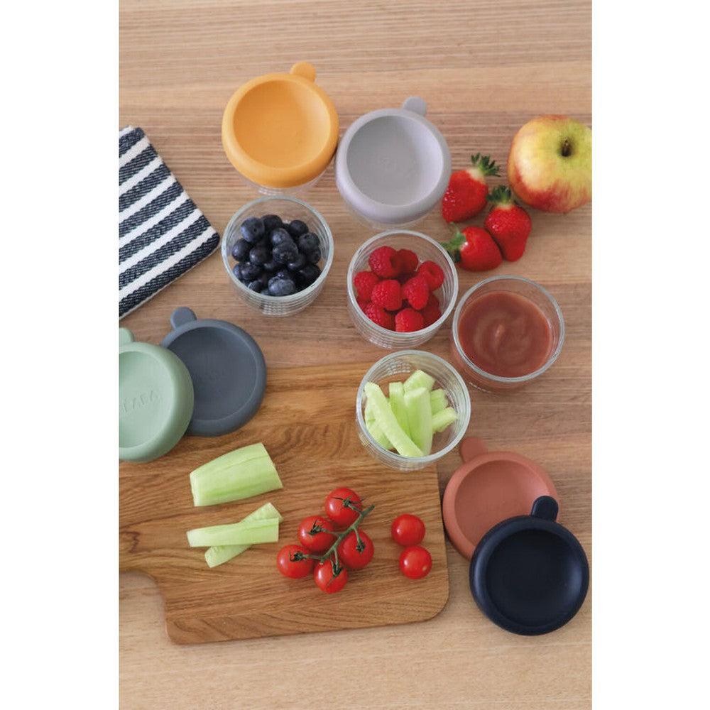 Béaba 6 Glazen Bewaarpotjes 150ml