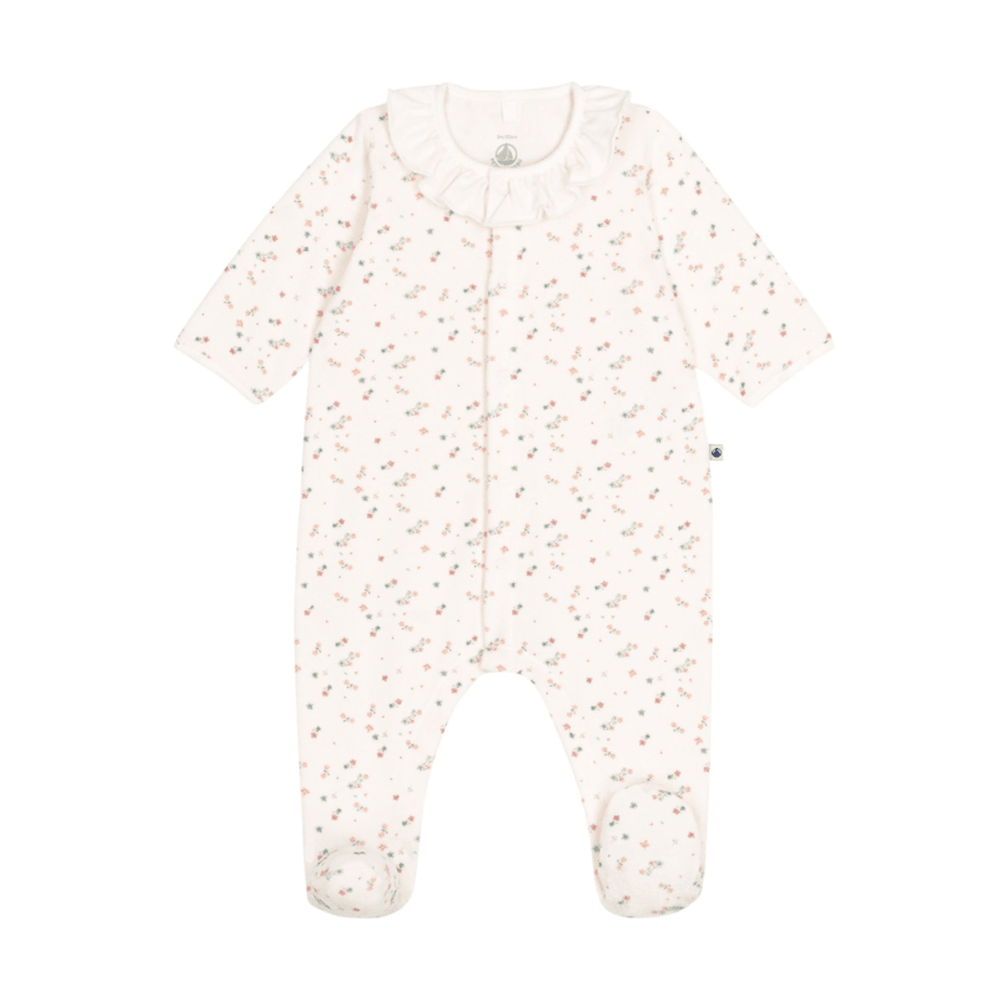 Petit Bateau Babypakje Met Fransjes En Bloemen