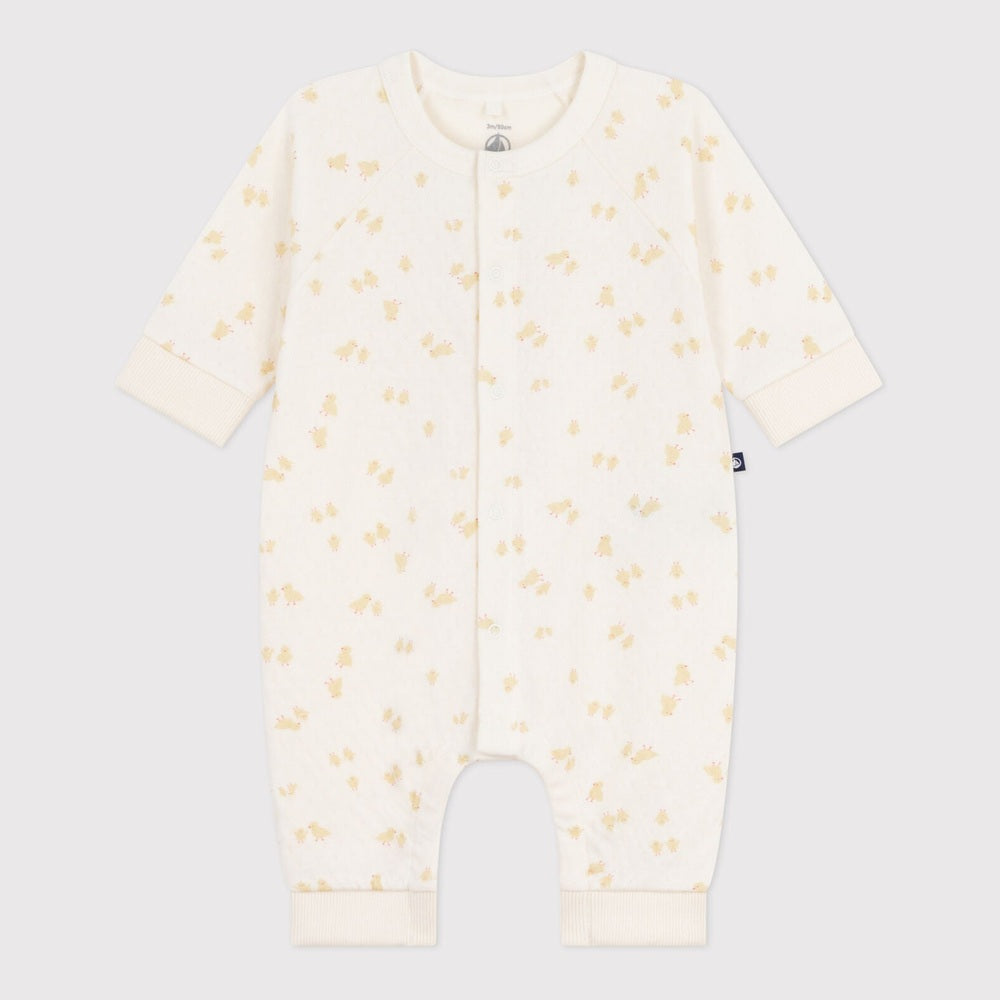 Petit Bateau Katoenen Kruippakje - Kuikentjes