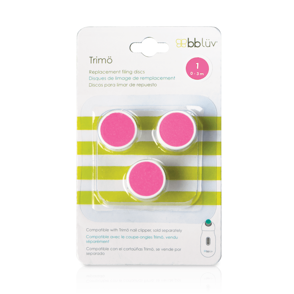 Bblüv Trimö Nagelvijlschijfjes Voor Elektrische Nageltrimmer 3st - 0-3 maanden