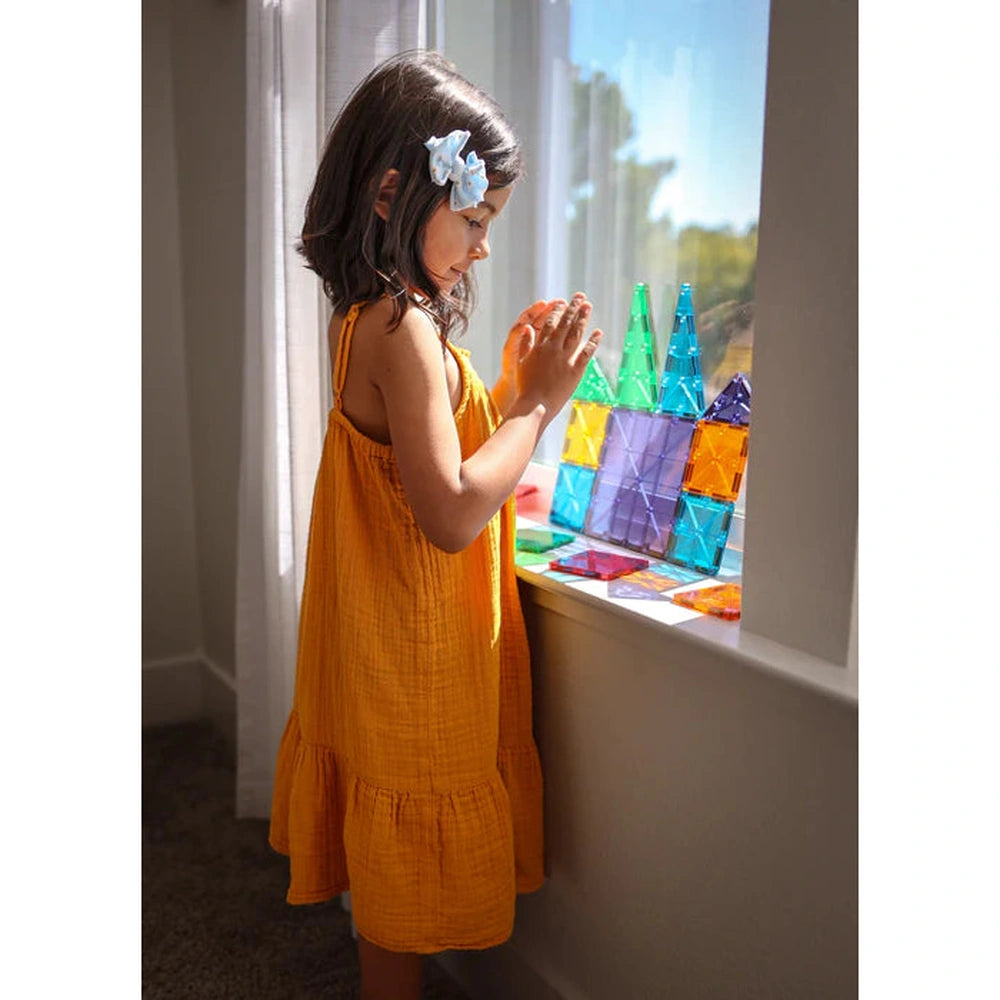 Magna-Tiles Clear Colors | 32 Onderdelen