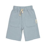 Lässig Shorts Waffle GOTS - Light Blue