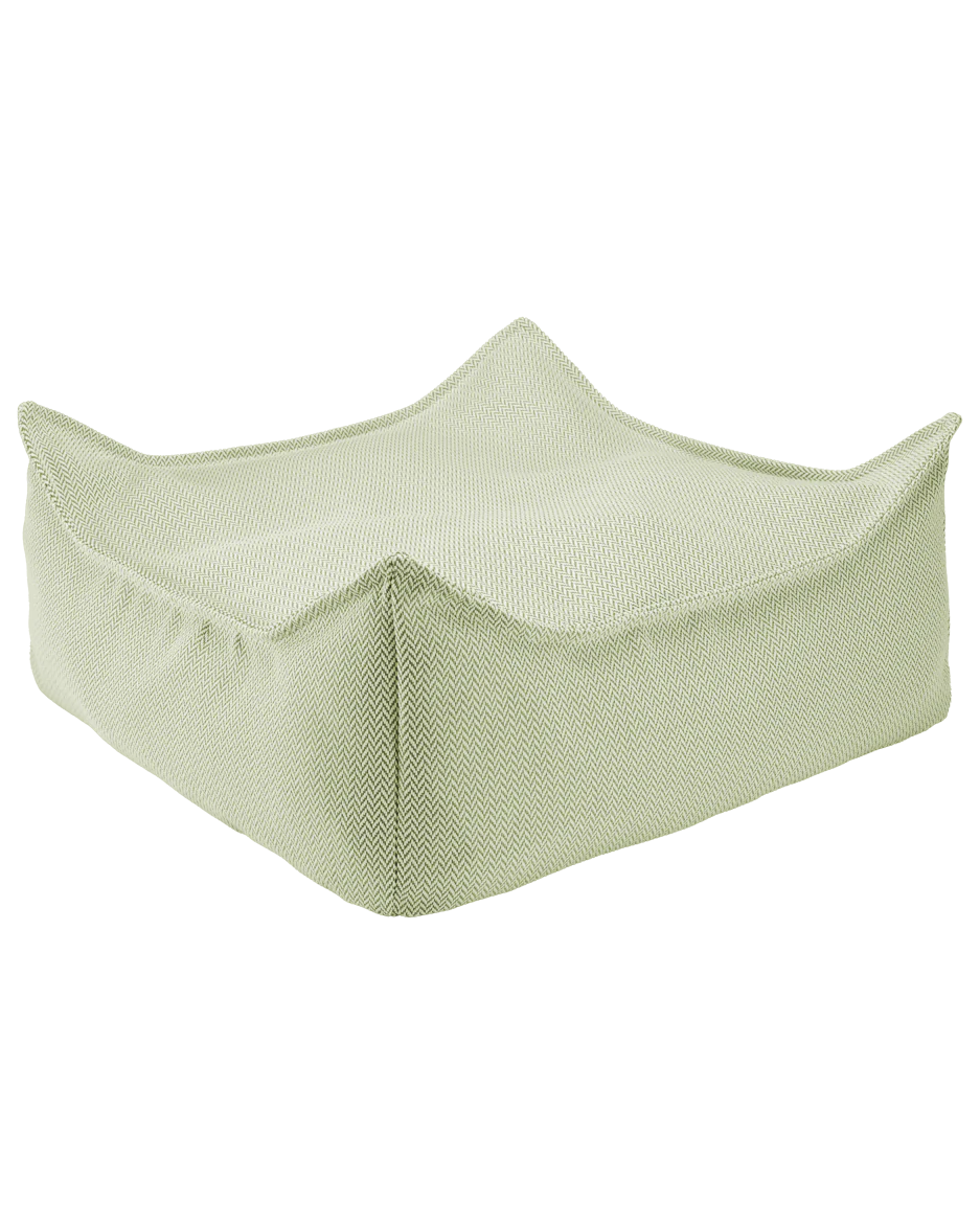 Wigiwama Vierkante Poef - Outdoor Square Ottoman - Herba
