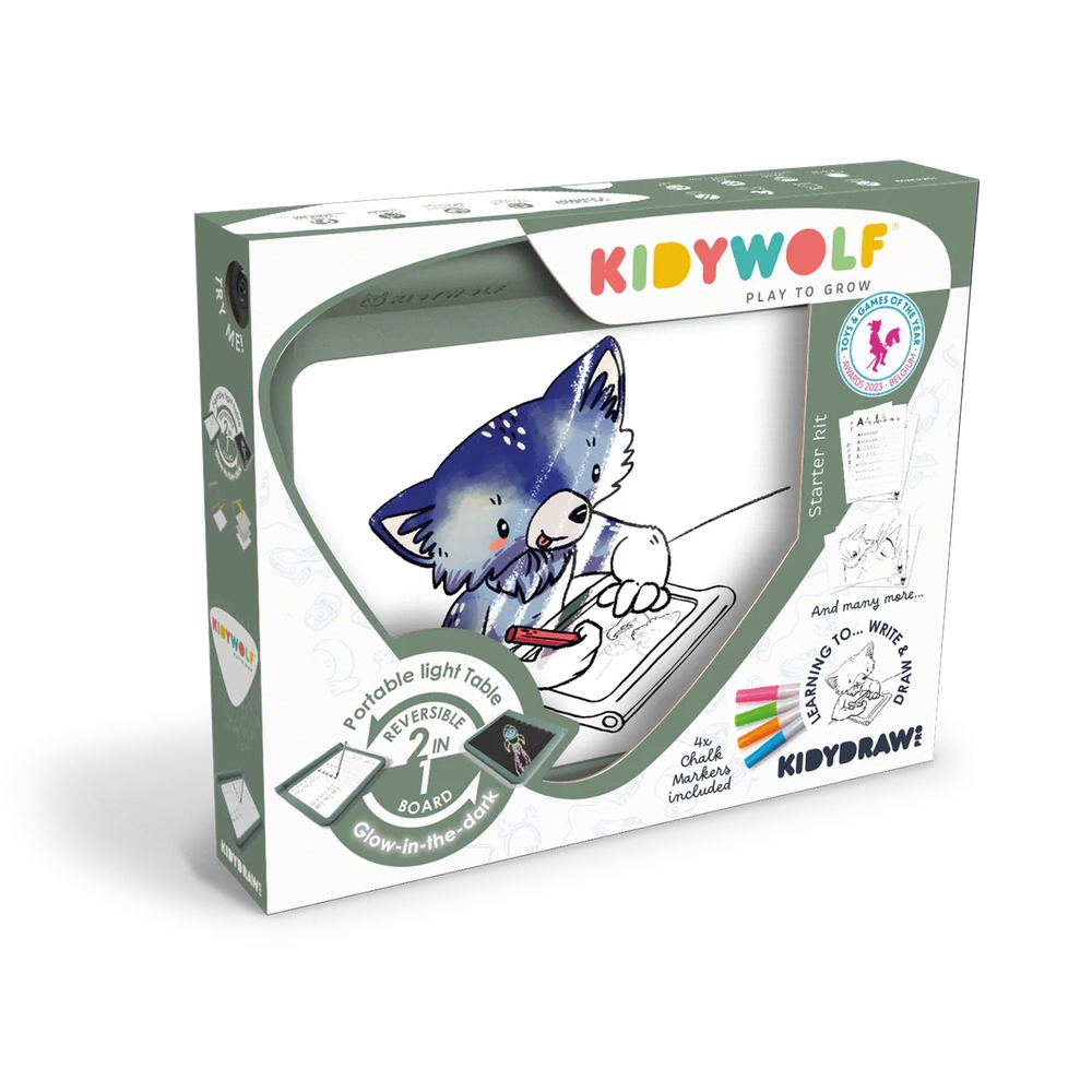Kidywolf Kidydraw Pro Tekentablet Met Licht