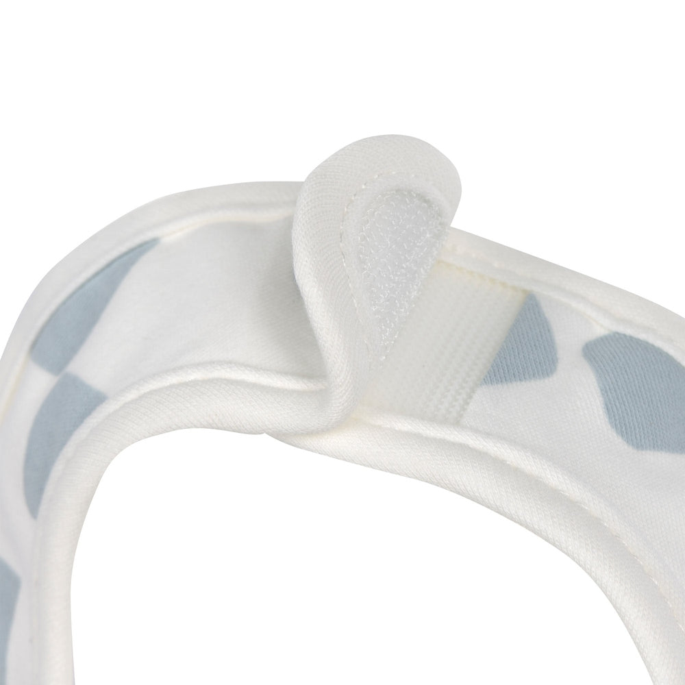 Lässig Set Van 3 GOTS Newborn Slabbetjes - Happy Fruits Light Blue