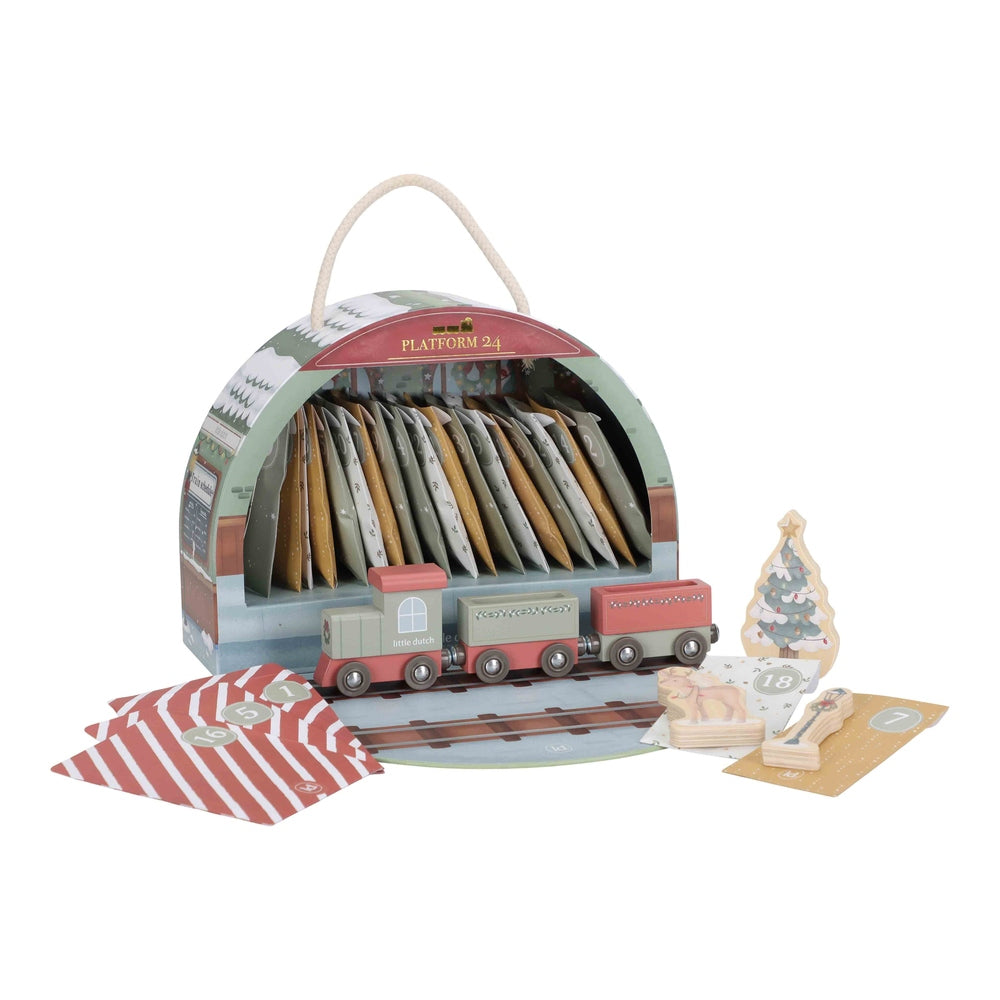Little dutch Advent kalender Treinbaan