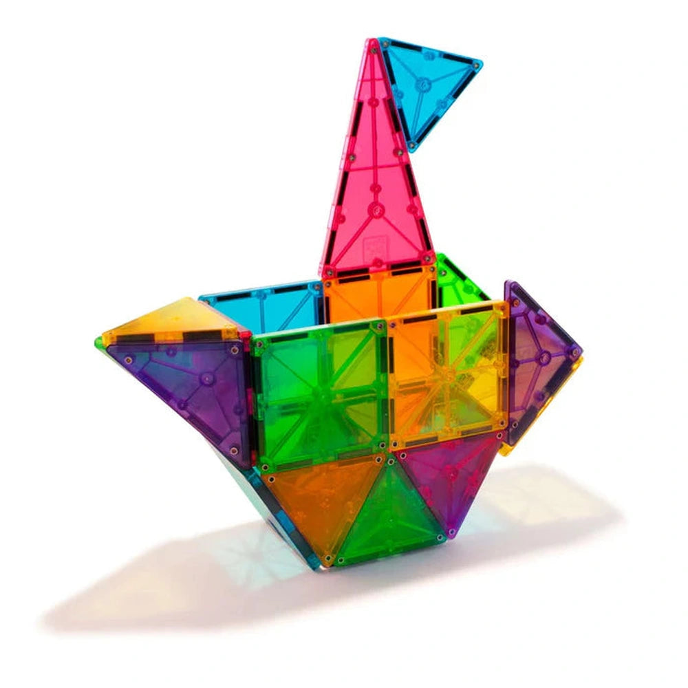 Magna-Tiles Clear Colors | 32 Onderdelen