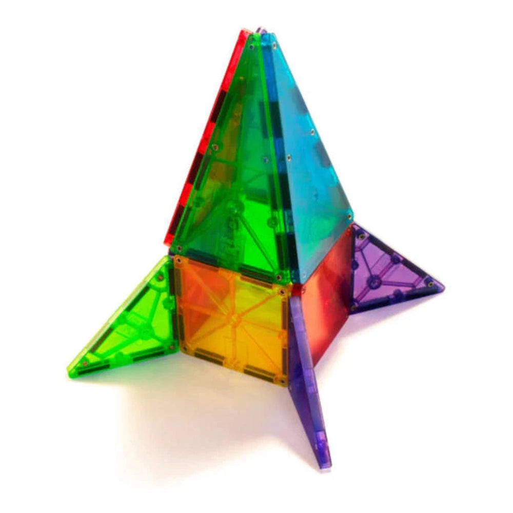 Magna-Tiles Clear Colors | 32 Onderdelen
