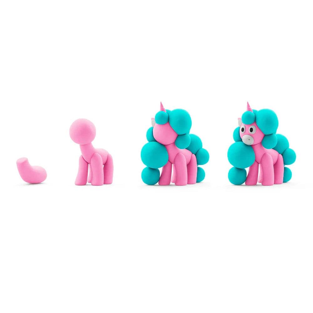 Hey Clay Zelfhardende Klei Unicorns - 15 potjes