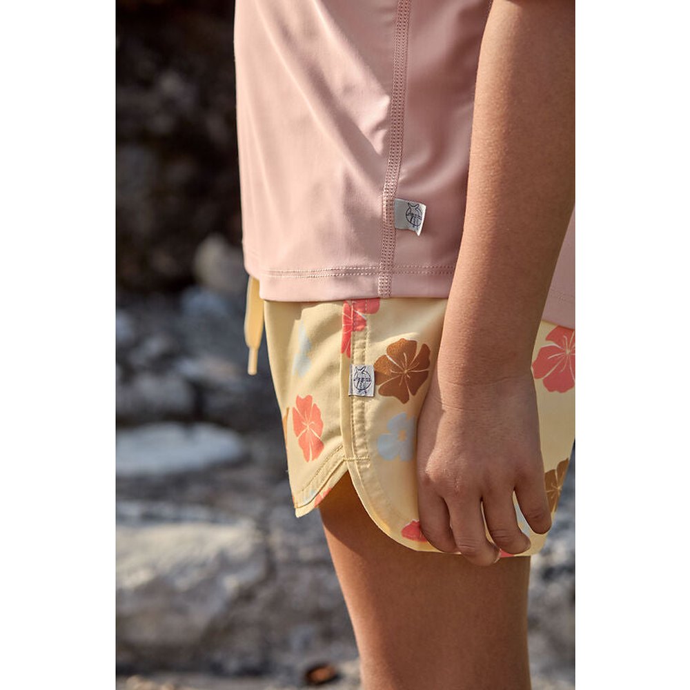 Lässig Zwemshort - Flowers Vanilla