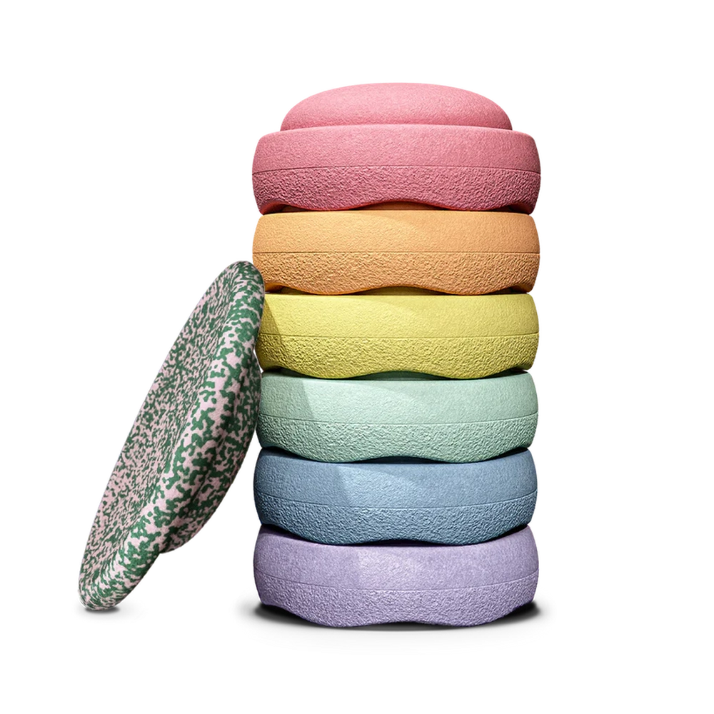 Stapelstein Special Rainbow Set Pastel Blush - Limited Edition
