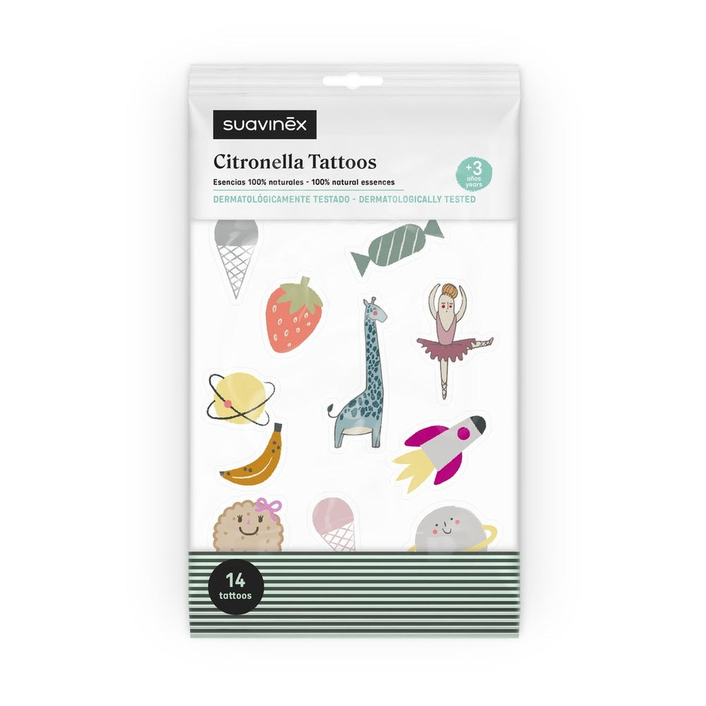 Suavinex Citronella Tattoos Muggenwerend