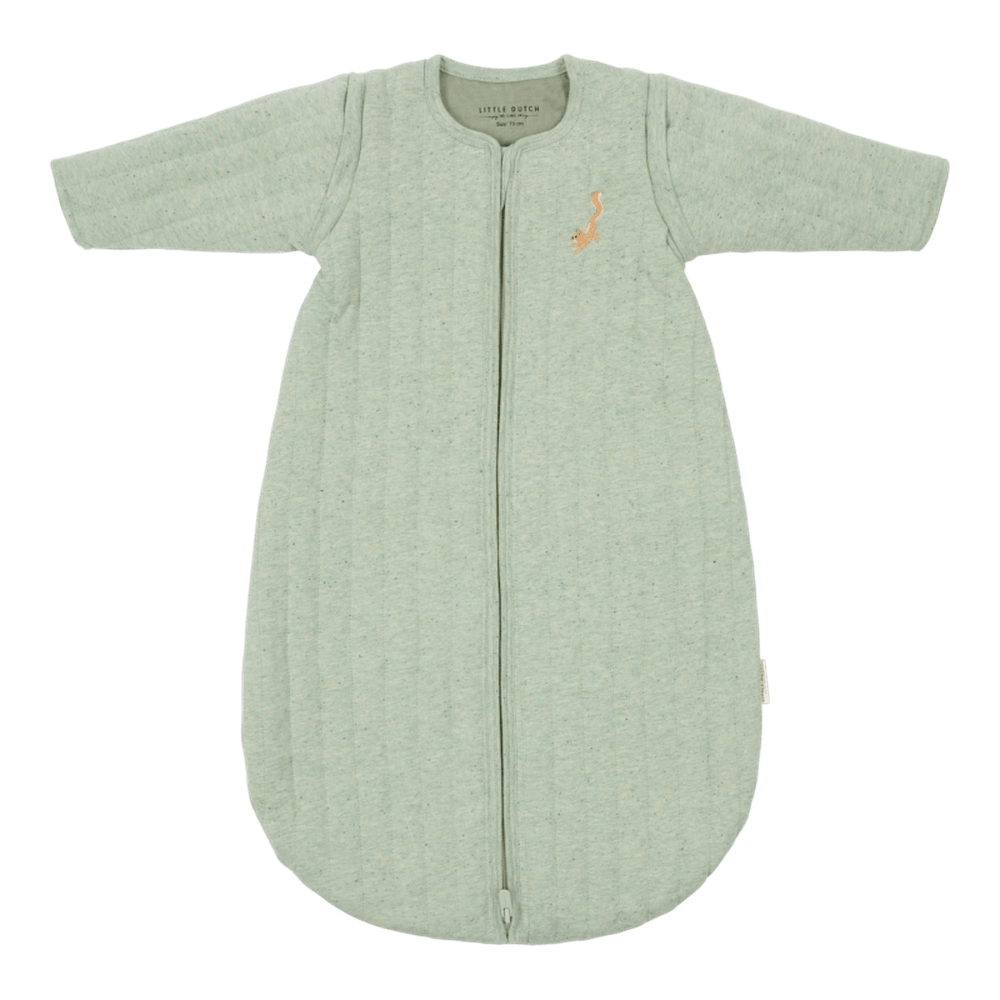 Little Dutch Slaapzak Winter Nappie Melange Sage - 2,5 TOG