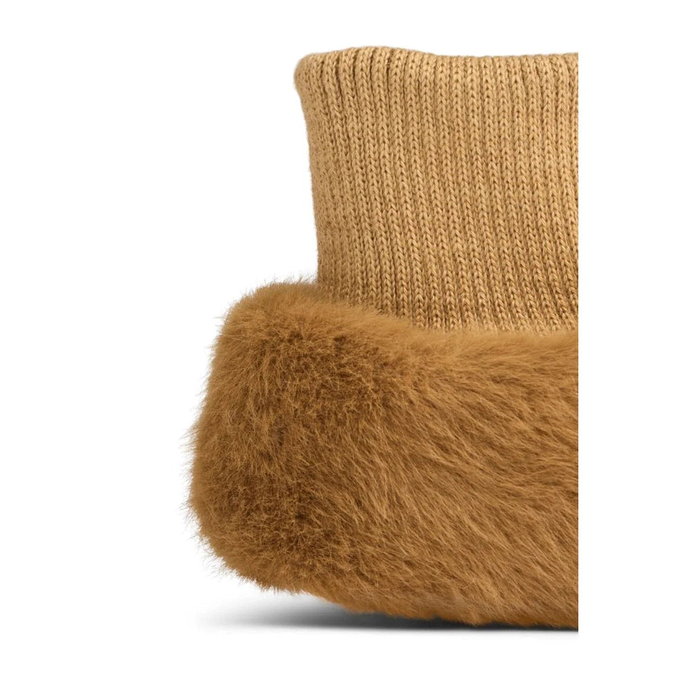 Liewood Beth Bear Plush Slipper - Golden Caramel