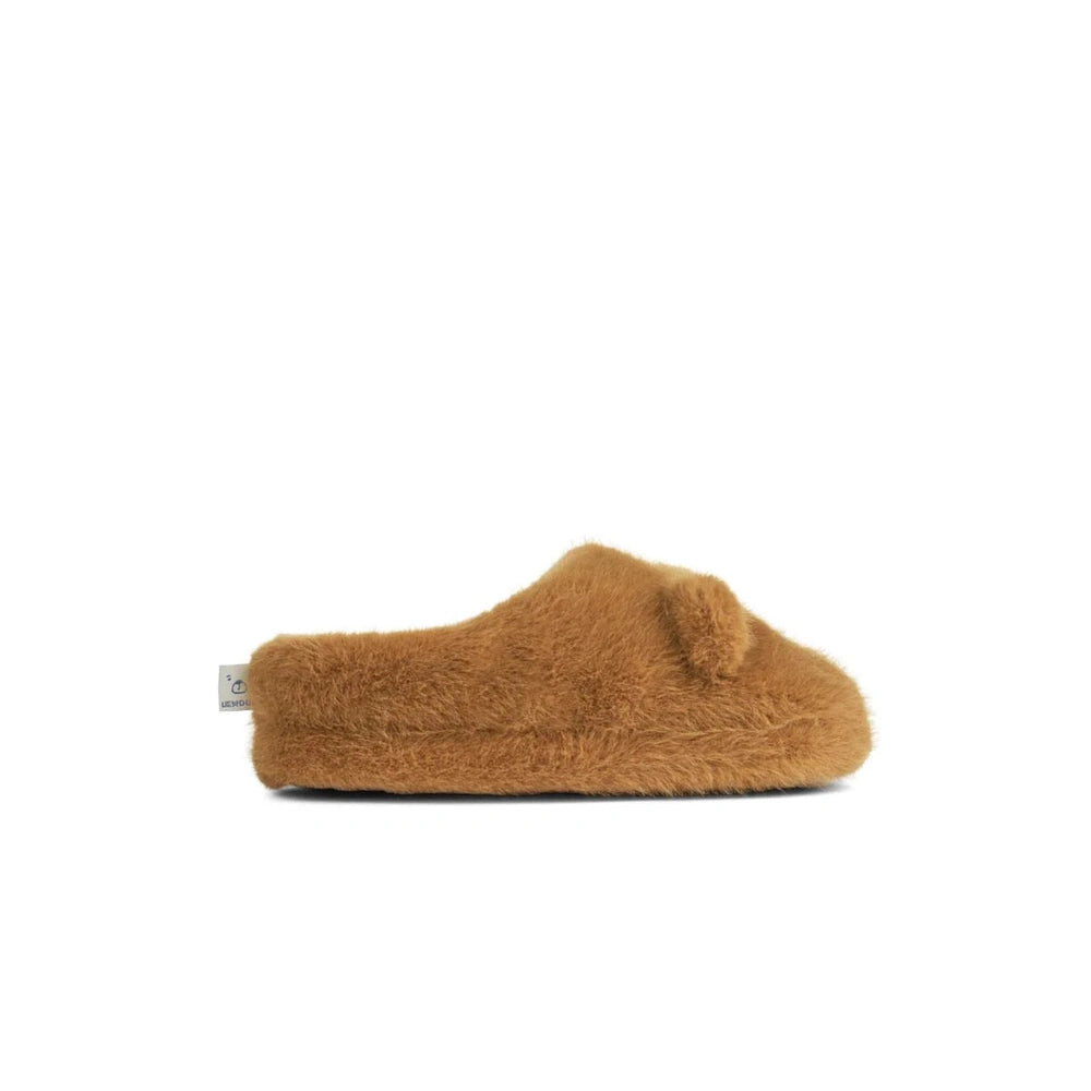 Liewood Aviaja Bear Slippers - Golden Caramel