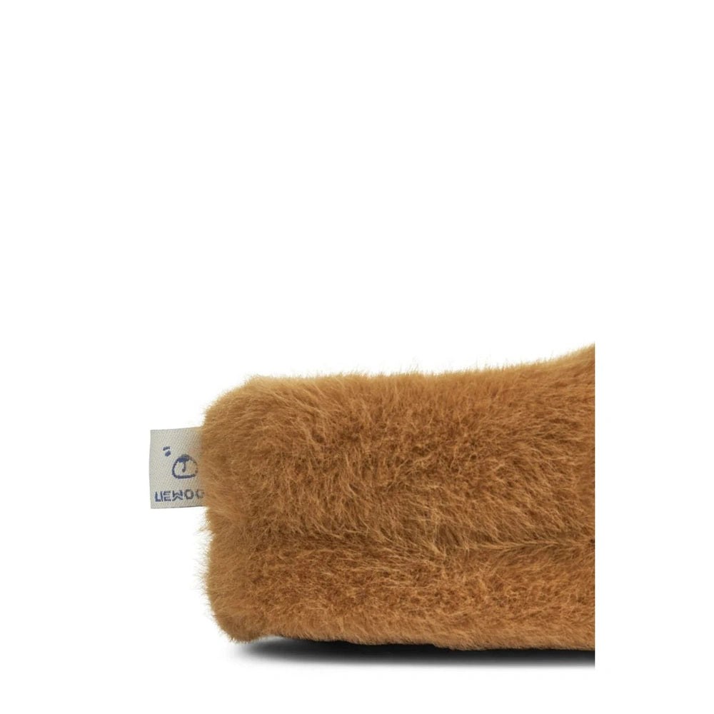 Liewood Aviaja Bear Slippers - Golden Caramel