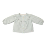 Little Dutch Corduroy Blouse Lange Mouwen - Fairy Green