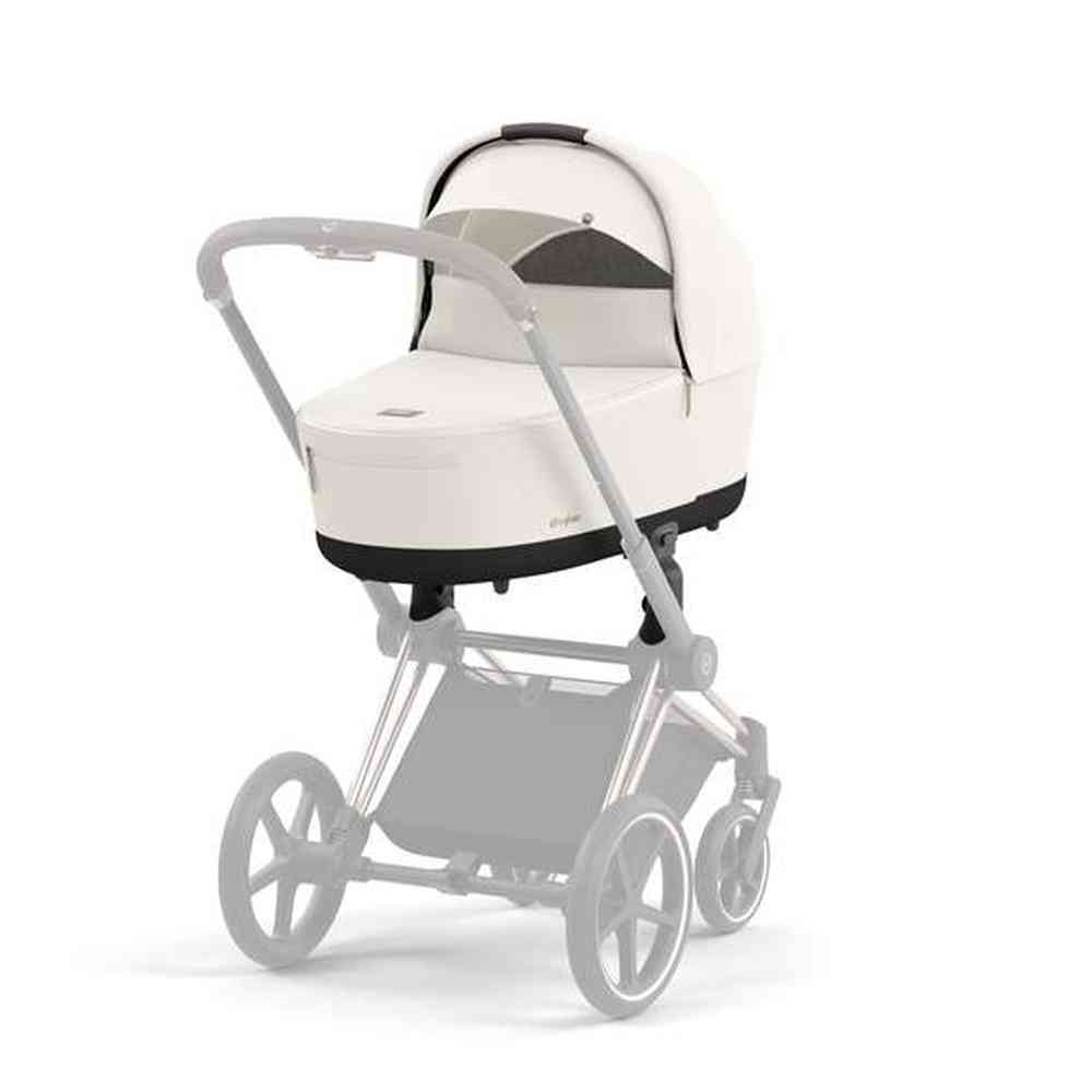Cybex Priam Luxe Draagmand - Off White / Light Beige