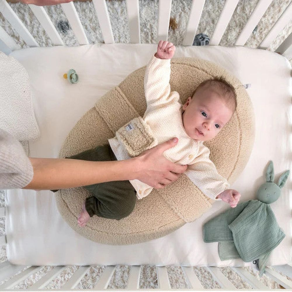 Doomoo Relaxhoes Voor Voedingskussen/Zwangerschapskussen Teddy - Biscuit