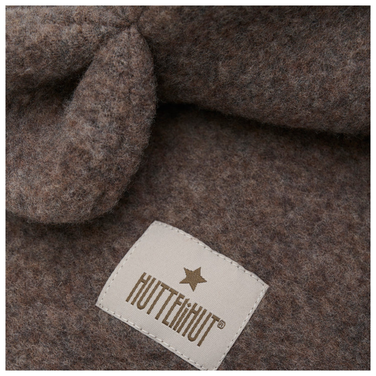 Huttelihut Wollen Muts Kids Met Oortjes - Beetle