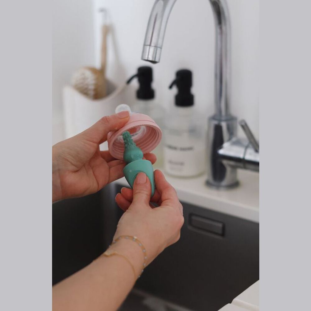 Béaba Flessenborstel - Saliegroen