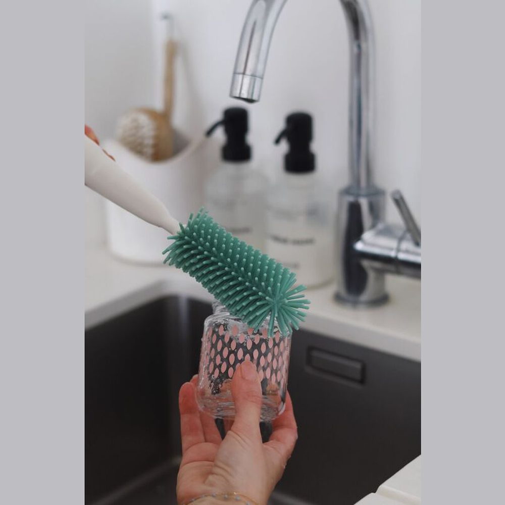 Béaba Flessenborstel - Saliegroen