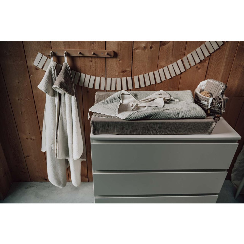 Koeka Omslagdoek Teddy Faro caffe - 100x100cm