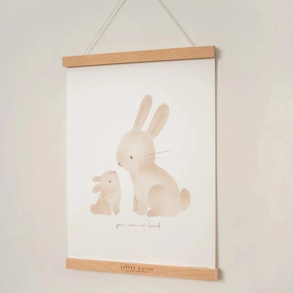 Little Dutch A3 Poster Baby Bunny
