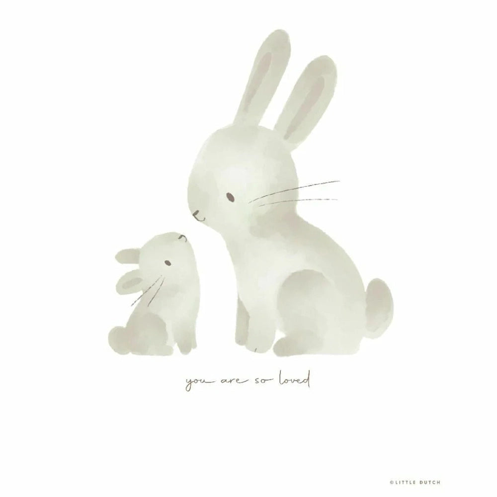 Little Dutch A3 Poster Baby Bunny