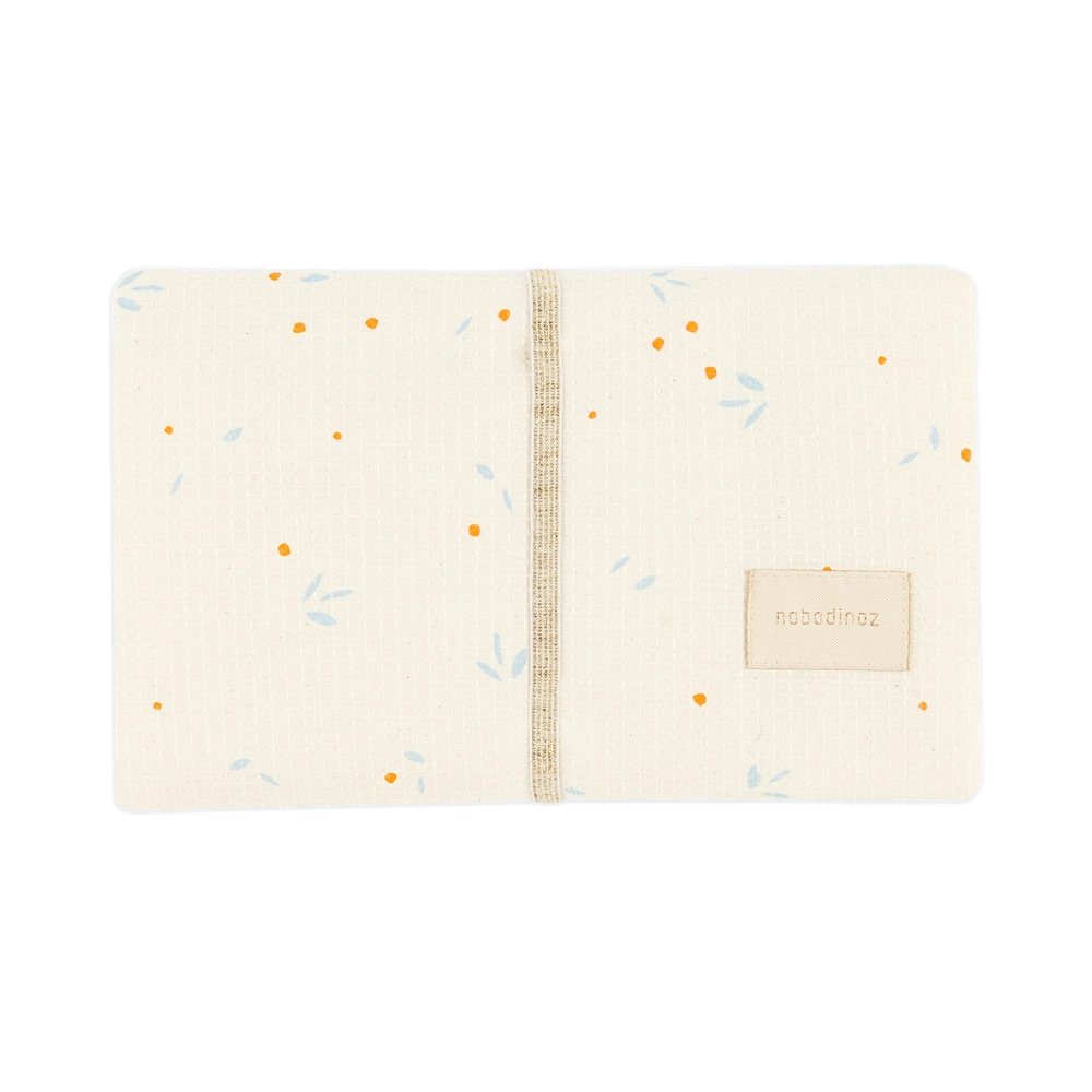 Nobodinoz Waterproof Verschoningsmat - Orange Cherrie