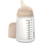 Suavinex - Anti-Koliek Zero.Zero Zuigfles - Medium Flow M - 270ml - +3m - Sand