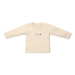 Little Dutch T-shirt Lange Mouwen Let's Go Outside - Sand Melee