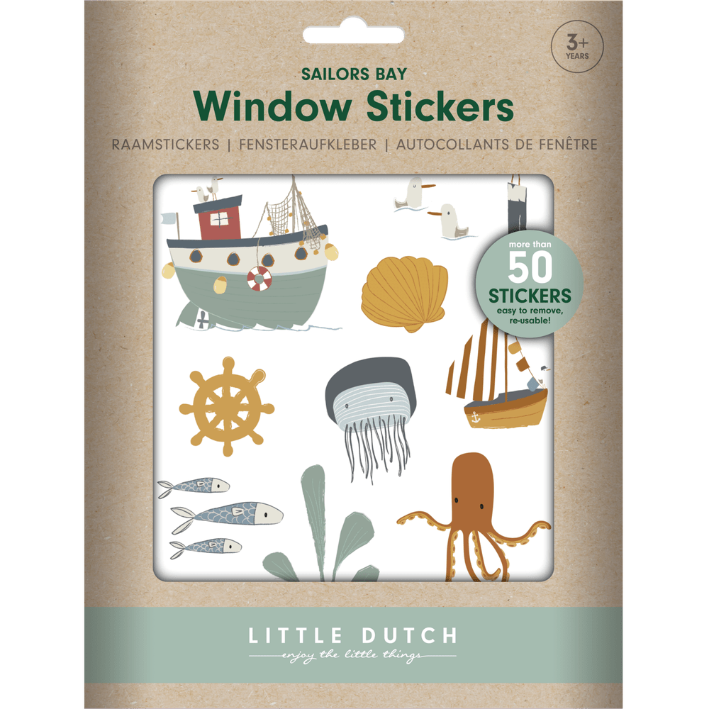 Little Dutch Raamstickers - Sailors Bay