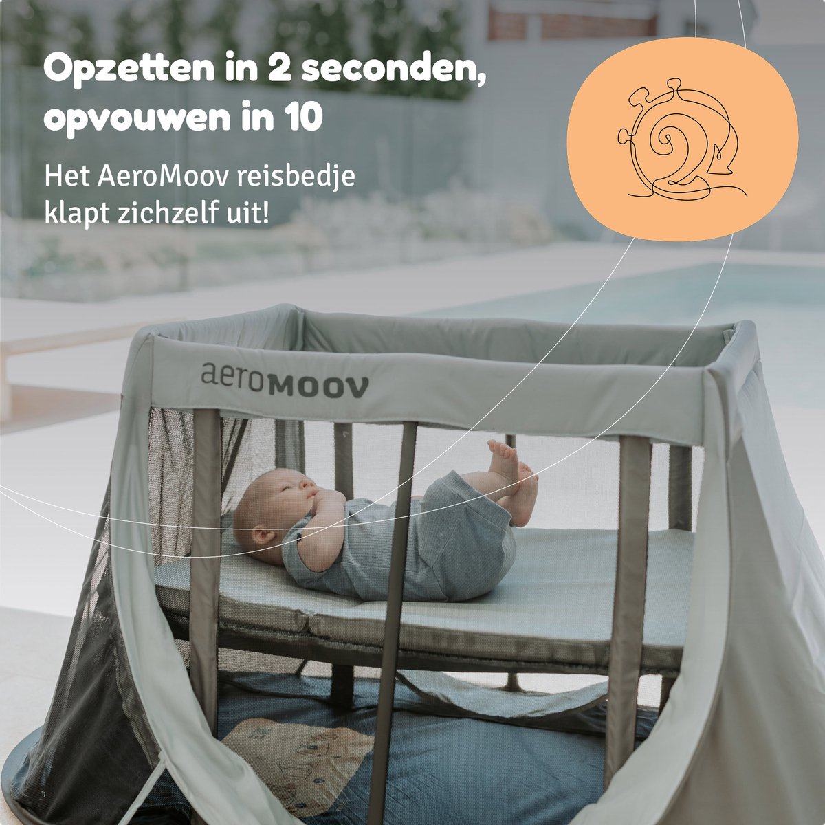 Reizen met baby’s zonder stress: waarom het AeroMoov reisbed tot de beste reisbedjes behoort