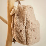 Little Dutch Teddy Rugzakje Taupe - Dennenappels