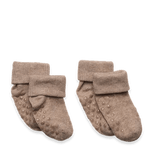 Minymo 2-pack Baby Sokken - Antislip Zand