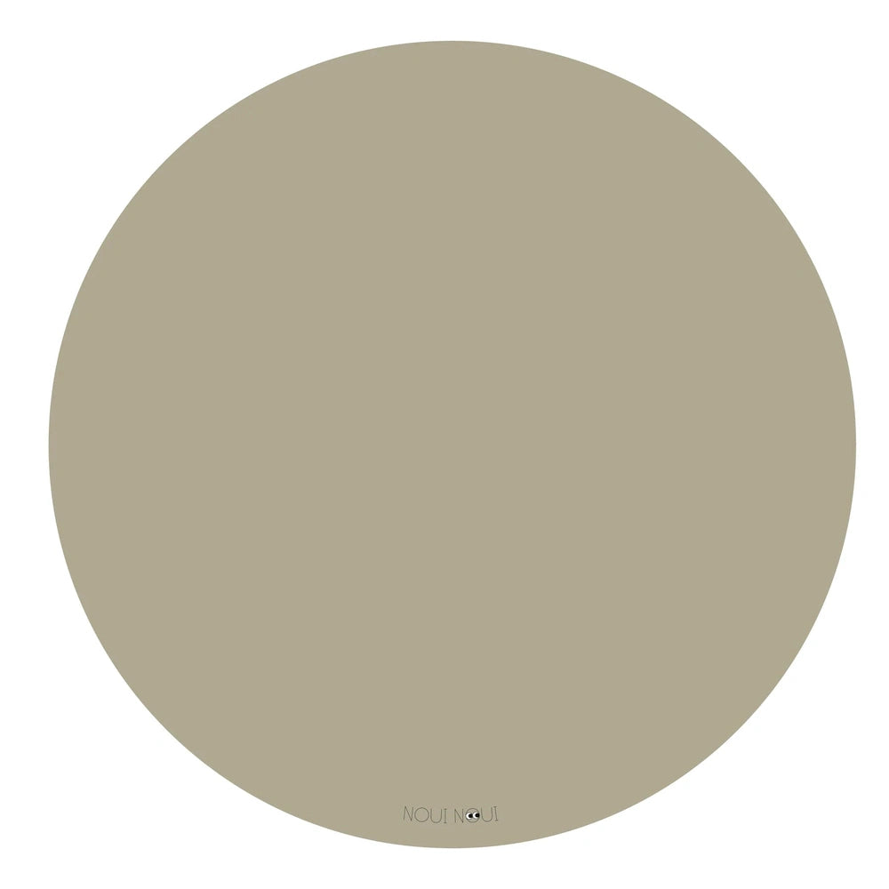 Noui Noui Multifunctionele Knoeimat Rond - Olive Haze Grey