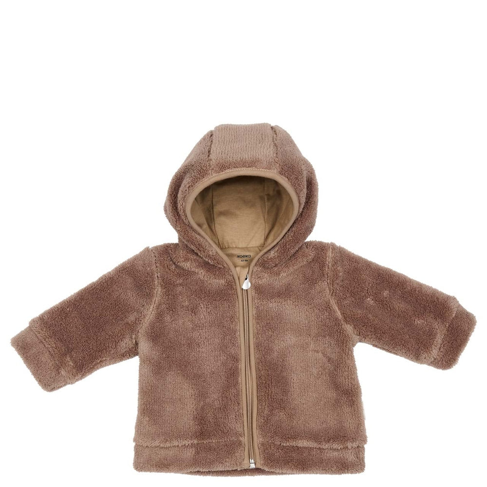 Veste d'hiver bébé Koeka Malmo en teddy - Caffe