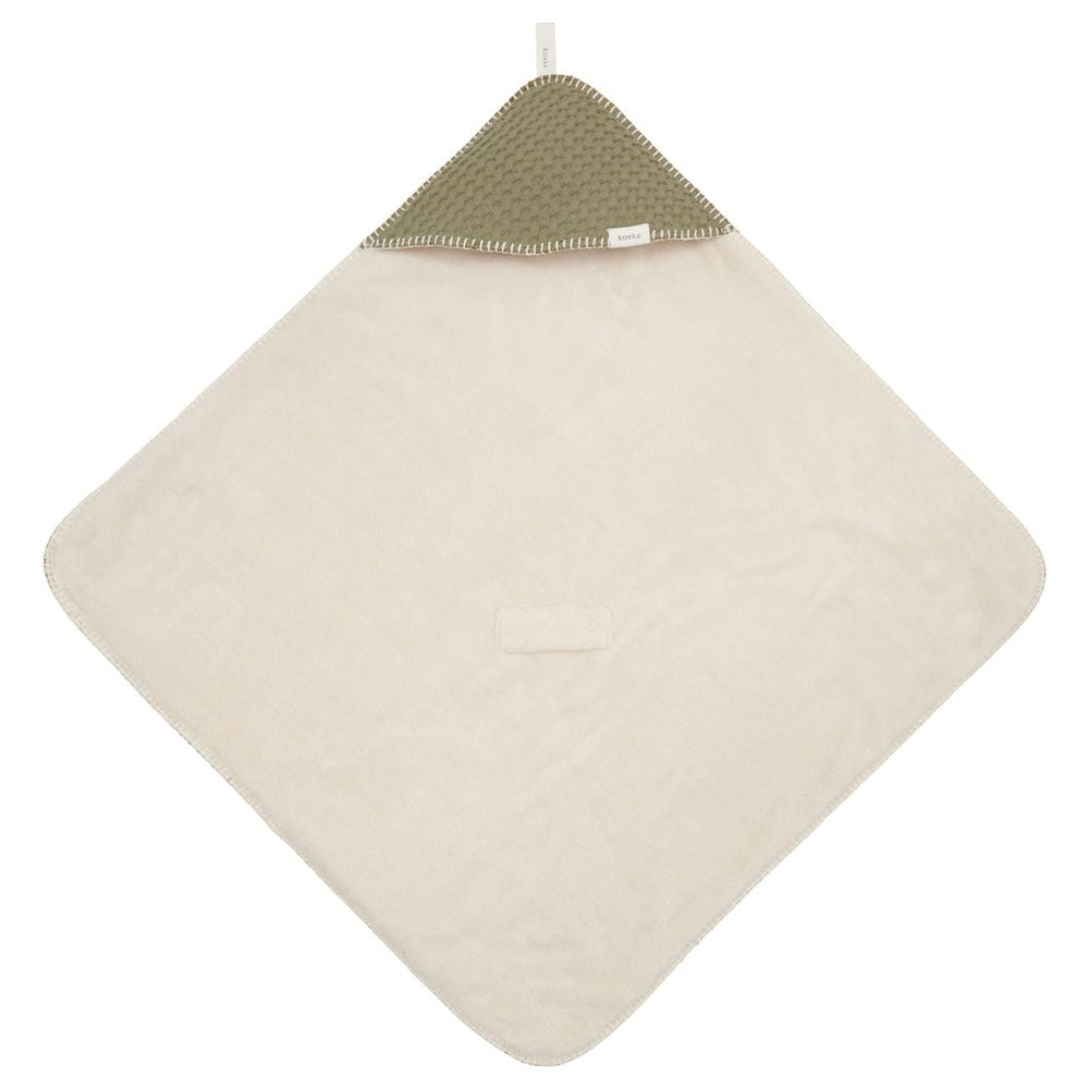Koeka Omslagdoek Wafel / Teddy Oslo Moss | Wikkeldeken