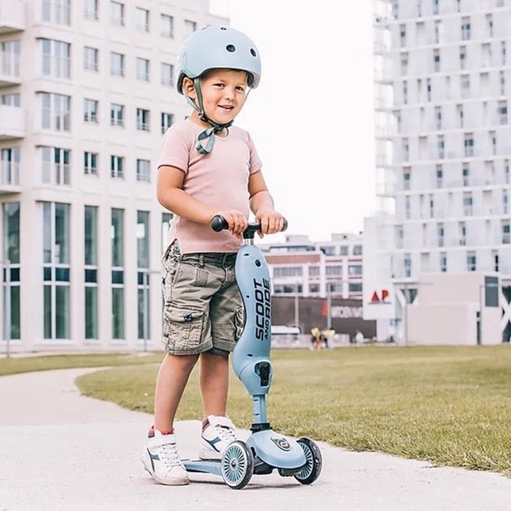 casque Scoot and Ride XXS-S bleu
