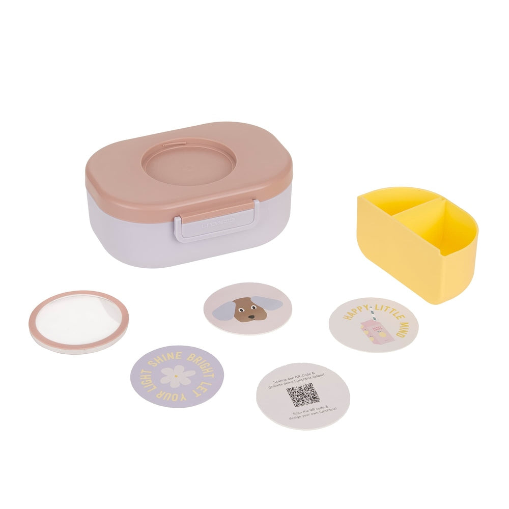 Lässig Snack- En Lunchbox Met Patroon - Roos