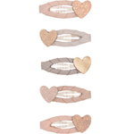 Mimi & Lula Haarclipjes 5-pack - Hartjes