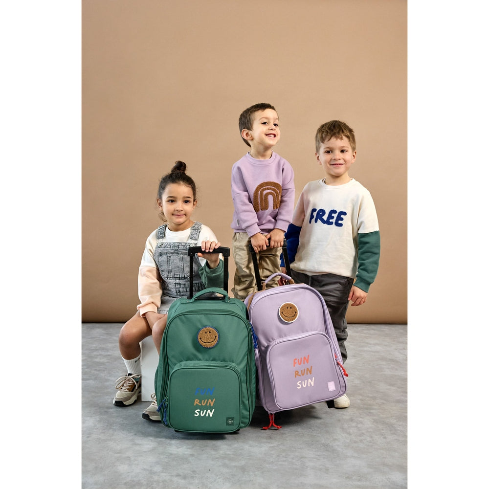 Lässig Trolley Voor Kids - Little Gang/ Dark Green