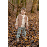 Little Dutch T-shirt Lange Mouwen Let's Go Outside - Sand Melee