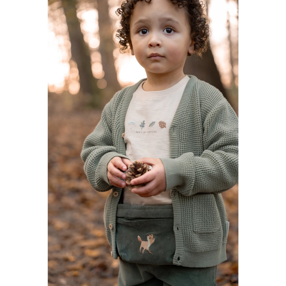 Little Dutch T-shirt Lange Mouwen Let's Go Outside - Sand Melee