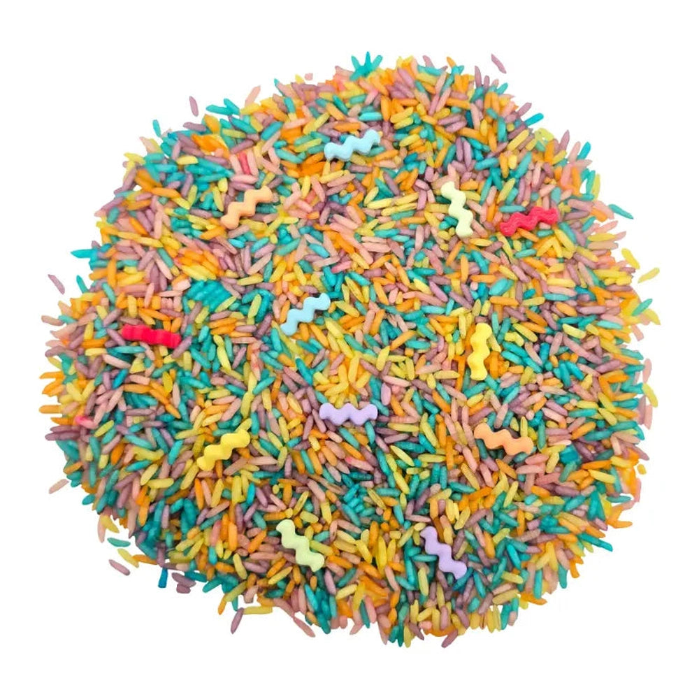 Grennn speelrijst Wave Pastel 750 gram