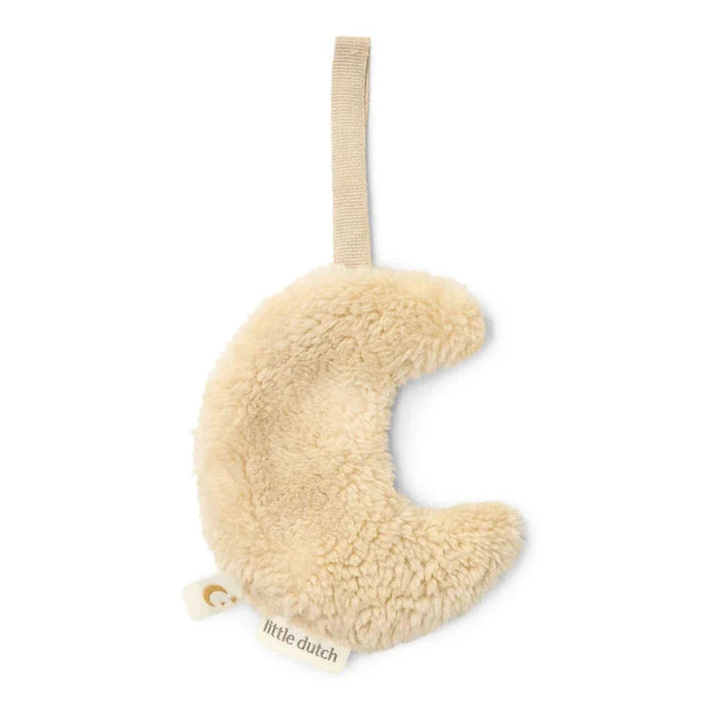 Little Dutch doudou attache-tétine Lune - Beige
