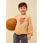 Sproet & Sprout Raglan Sweatshirt Ice Cream Sand