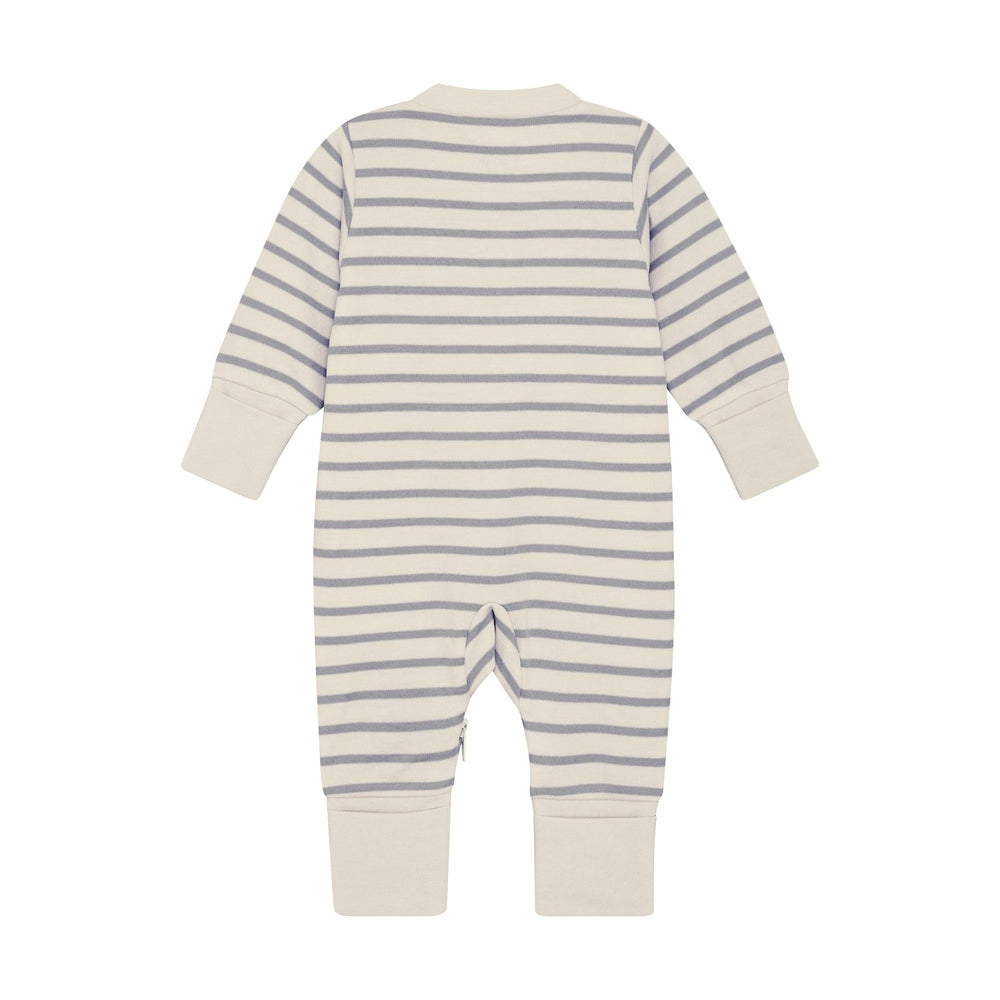 Fixoni Pyjama Met Rits Blauw - Weathervane