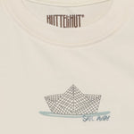 Huttelihut T-shirt met Korte Mouwen – Zacht Basic Kinder T-shirt – White